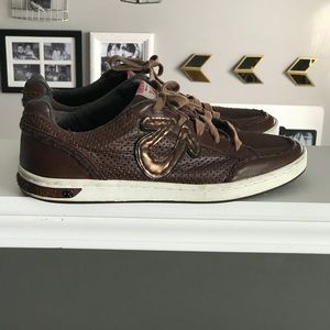 True Religion brown shoes